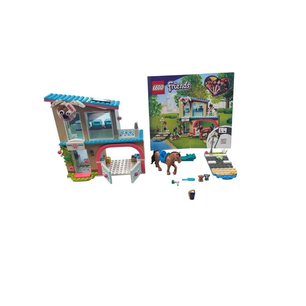 LEGO Friends: Heartlake City Vet Clinic (41446) – AS IS, Missing Pieces